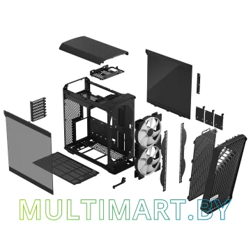 Корпус Fractal Design Torrent Compact Black RGB TG Light Tint (FD-C-TOR1C-02) картинка 7